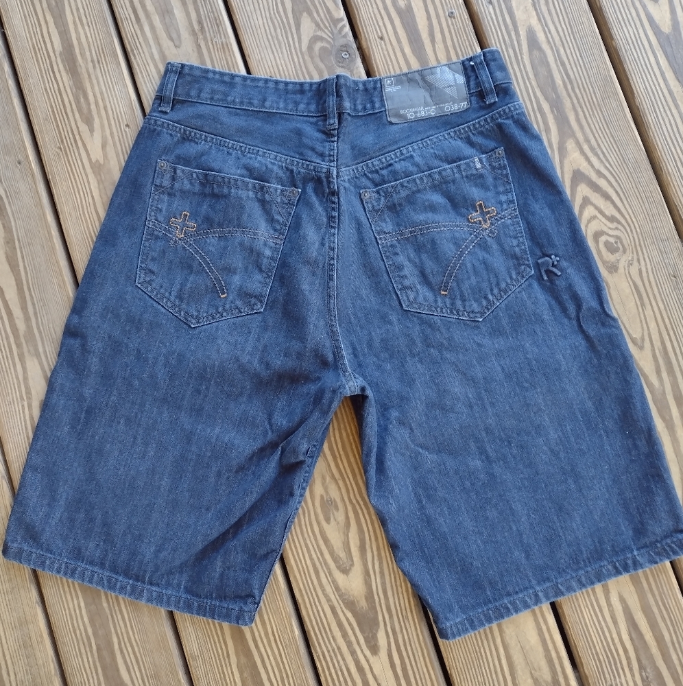 Vintage ROCAWEAR Shorts Blue Men's Size 38